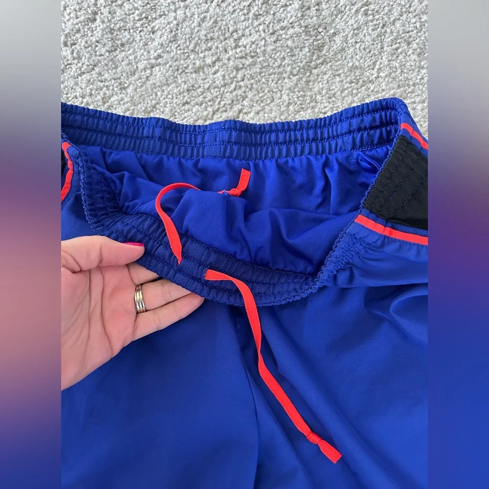 Women's Nike Dri-fit shorts Blue, black and orange details size L